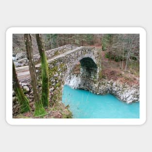 Napoleon Bridge in Slovenia Sticker